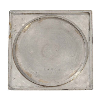 Swiss platinum square Art Deco lever dress watch Circa 1920