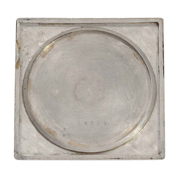 Swiss platinum square Art Deco lever dress watch Circa 1920 Swiss platinum square Art Deco lever dress watch Circa 1920