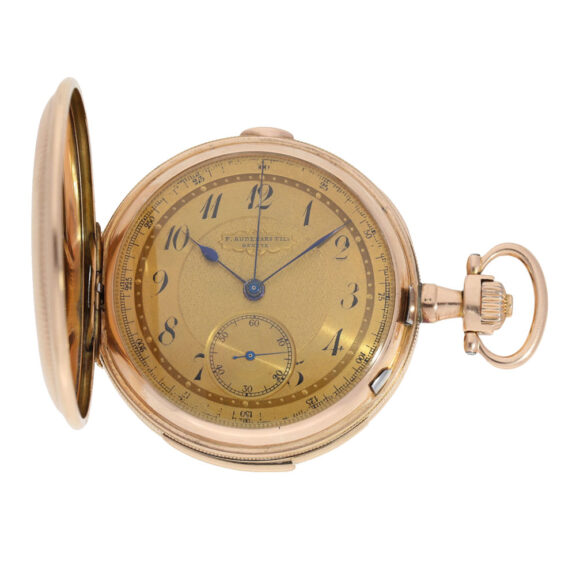 Swiss chronograph made for the Russian market Circa 1900
