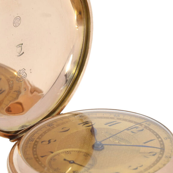 Swiss chronograph made for the Russian market Circa 1900 Swiss chronograph made for the Russian market Circa 1900