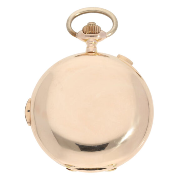 Swiss rose gold repeating astronomical lever watch Circa 1900 Swiss rose gold repeating astronomical lever watch Circa 1900