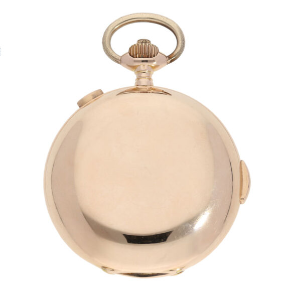 Swiss rose gold repeating astronomical lever watch Circa 1900 Swiss rose gold repeating astronomical lever watch Circa 1900