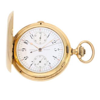 Swiss chronograph ankerchronometer with register Circa 1900 Swiss chronograph ankerchronometer with register Circa 1900