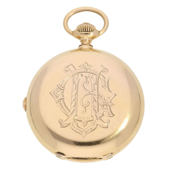 Swiss chronograph ankerchronometer with register Circa 1900 Swiss chronograph ankerchronometer with register Circa 1900