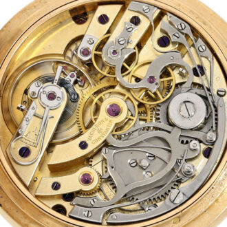 Swiss chronograph ankerchronometer with register Circa 1900 Swiss chronograph ankerchronometer with register Circa 1900