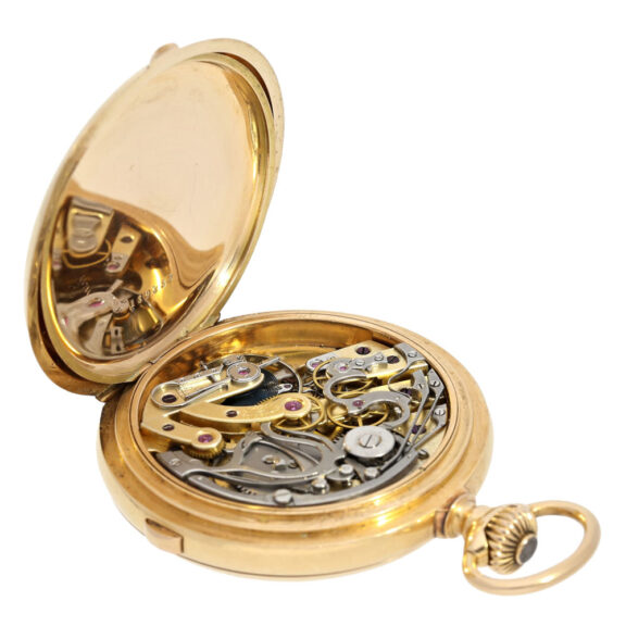 Swiss chronograph ankerchronometer with register Circa 1900 Swiss chronograph ankerchronometer with register Circa 1900