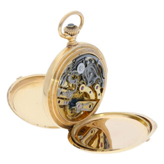 Swiss chronograph ankerchronometer with register Circa 1900 Swiss chronograph ankerchronometer with register Circa 1900