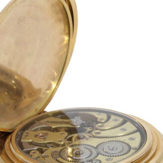 Swiss gold minute repeating lever watch Circa 1900