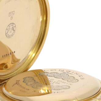 Swiss gold minute repeating lever watch Circa 1900