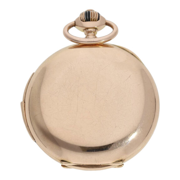 Swiss rose gold repeating lever precision watch Circa 1897-1899 Swiss rose gold repeating lever precision watch Circa 1897-1899