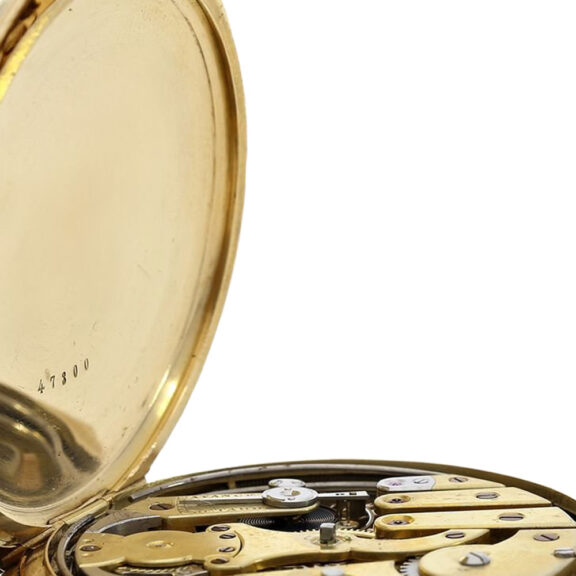 Swiss 18K gold quarter repeating lever precision watch Circa 1875 Swiss 18K gold quarter repeating lever precision watch Circa 1875