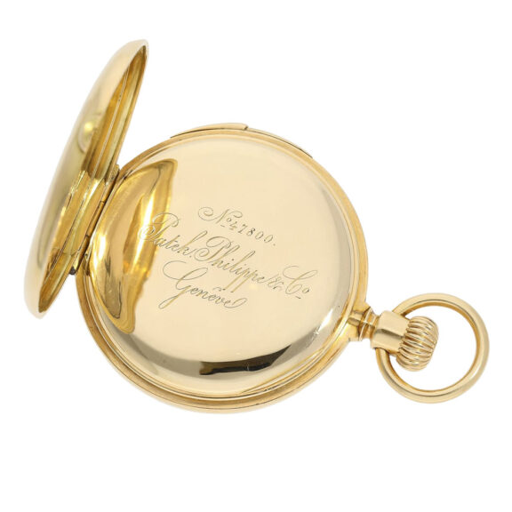Swiss 18K gold quarter repeating lever precision watch Circa 1875 Swiss 18K gold quarter repeating lever precision watch Circa 1875