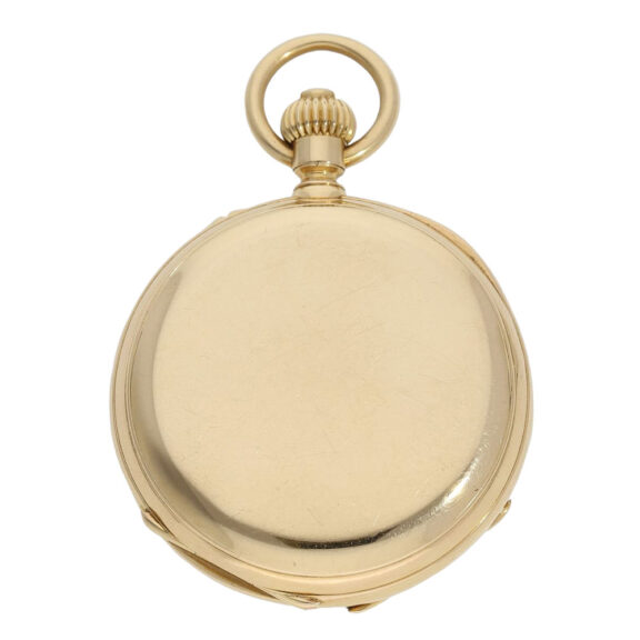 Early Swiss gold ankerchronometer chronograph Circa 1883 Early Swiss gold ankerchronometer chronograph Circa 1883