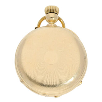 Interesting Swiss 18K gold pocket chronometer Circa 1860 Interesting Swiss 18K gold pocket chronometer Circa 1860
