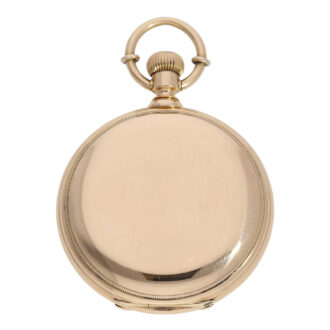 Swiss rose gold hunting cased ankerchronometer Circa 1880