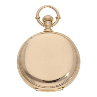 Swiss rose gold hunting cased ankerchronometer Circa 1880