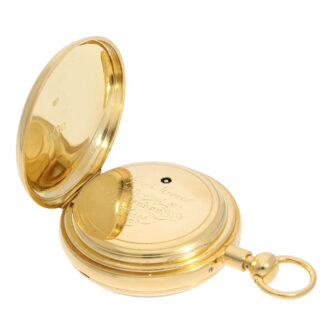 English gold half-quarter repeating chronometer Circa 1840