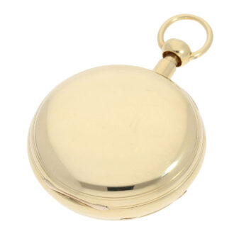 English gold half-quarter repeating chronometer Circa 1840