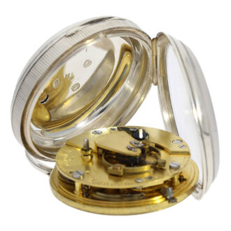 Highly interesting English silver deck chronometer Circa 1833 Highly interesting English silver deck chronometer Circa 1833