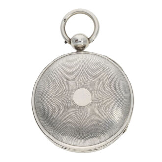 Highly interesting English silver deck chronometer Circa 1833 Highly interesting English silver deck chronometer Circa 1833