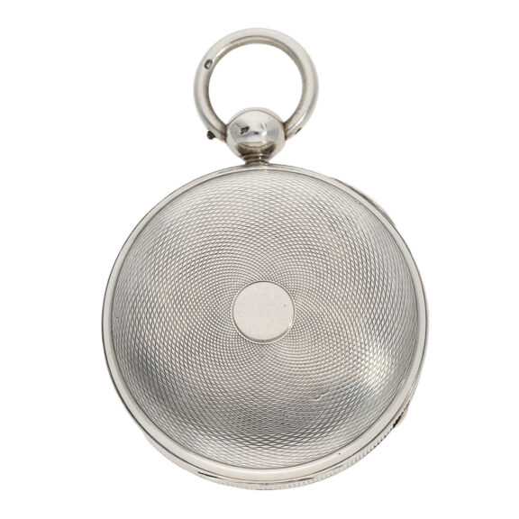 Highly interesting English silver deck chronometer Circa 1833 Highly interesting English silver deck chronometer Circa 1833