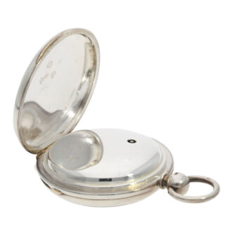 Highly interesting English silver pocket chronometer Circa 1851 Highly interesting English silver pocket chronometer Circa 1851