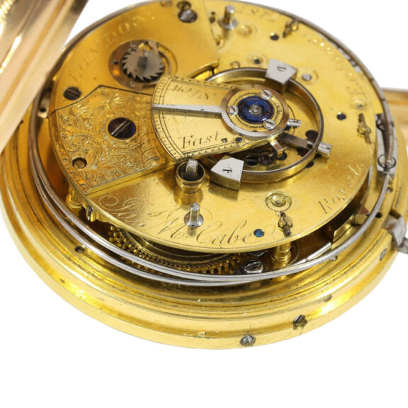 English half-quarter repeating duplex chronometer Circa 1811 English half-quarter repeating duplex chronometer Circa 1811
