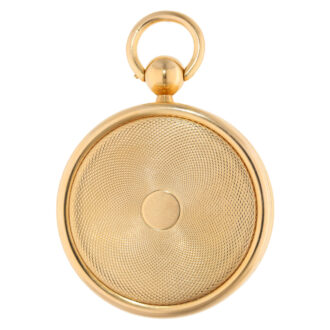 Very heavy Belgian 18K gold deck chronometer Circa 1829