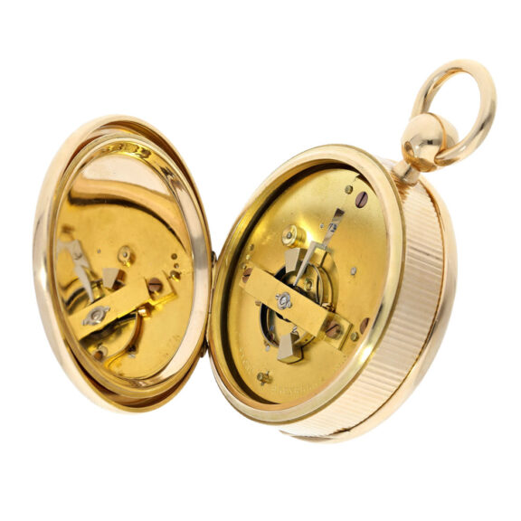 Very heavy Belgian 18K gold deck chronometer Circa 1829 Very heavy Belgian 18K gold deck chronometer Circa 1829