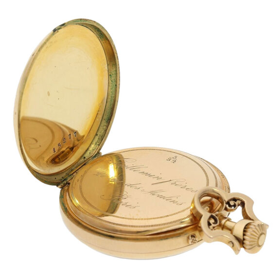 Extremely rare French cylinder with chatelaine Circa 1860 Extremely rare French cylinder with chatelaine Circa 1860