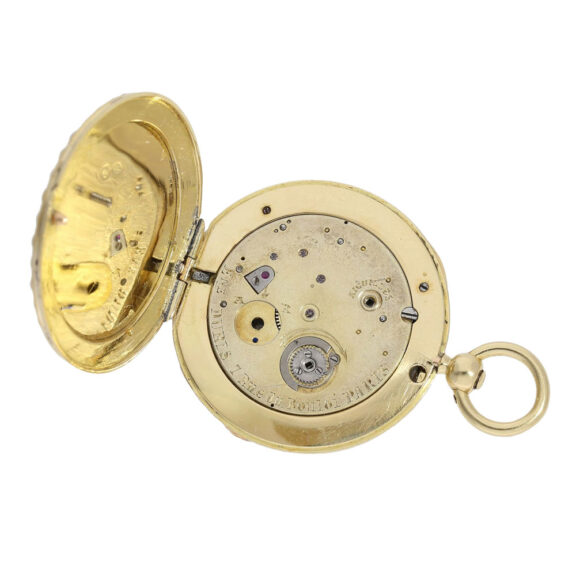 Very fine French cylinder with matching chatelaine Circa 1820 Very fine French cylinder with matching chatelaine Circa 1820