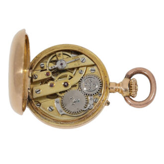 French 18K rose gold Louis XV precision watch Circa 1880 French 18K rose gold Louis XV precision watch Circa 1880