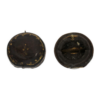 Rare French gold and diamond-set ring watch Circa 1780 Rare French gold and diamond-set ring watch Circa 1780
