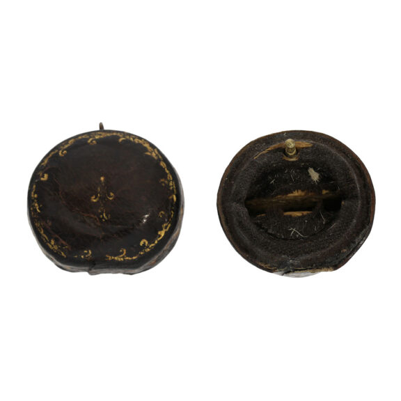 Rare French gold and diamond-set ring watch Circa 1780 Rare French gold and diamond-set ring watch Circa 1780