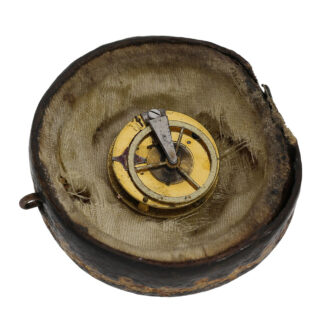 Rare French gold and diamond-set ring watch Circa 1780 Rare French gold and diamond-set ring watch Circa 1780