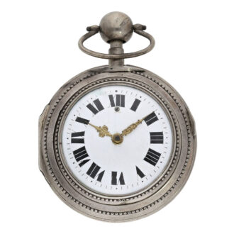 German half-quarter repeating verge watch Circa 1780