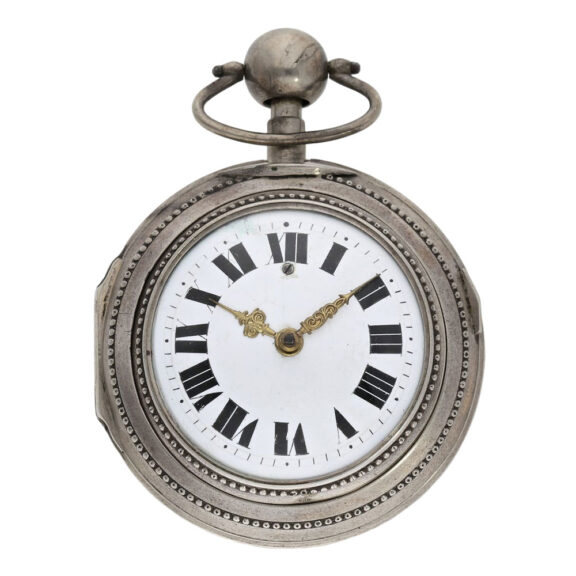 German half-quarter repeating verge watch Circa 1780