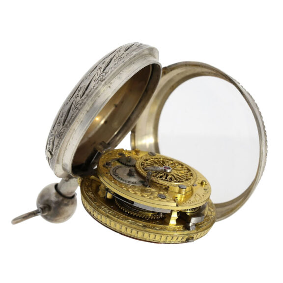 German half-quarter repeating verge watch Circa 1780 German half-quarter repeating verge watch Circa 1780