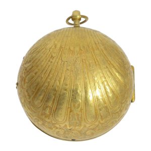 Early French gilt single-handed Louis XIV oignon watch Circa 1690