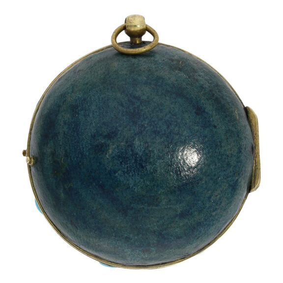 French turquoise-set oignon watch with date Circa 1630-1670 French turquoise-set oignon watch with date Circa 1630-1670