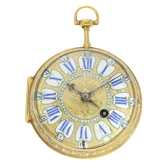Very rare French repeating verge oignon watch Circa 1705