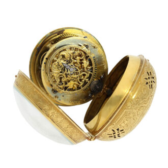 Very rare French repeating verge oignon watch Circa 1705