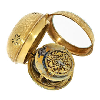 Very rare French repeating verge oignon watch Circa 1705