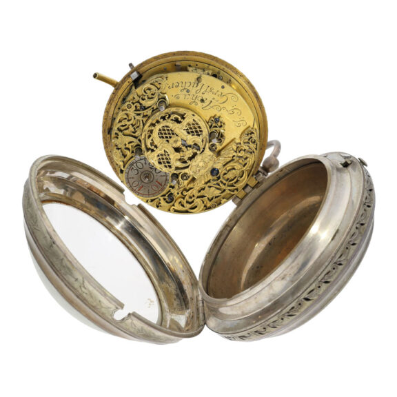German repeating coach watch with self-strike and alarm Circa 1750-1767 German repeating coach watch with self-strike and alarm Circa 1750-1767