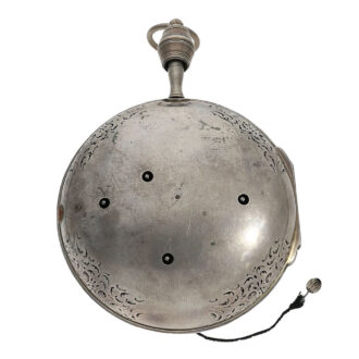 Highly complicated German silver coach watch Circa 1760 Highly complicated German silver coach watch Circa 1760
