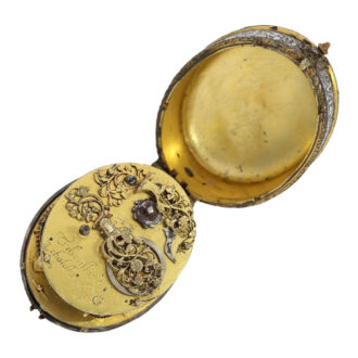 French silver and gilt-brass Renaissance pendant watch Circa 1620