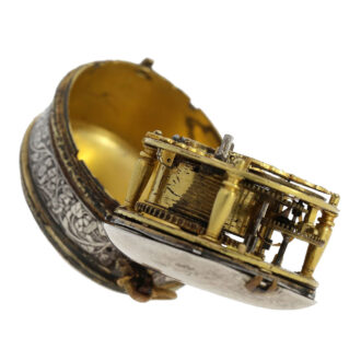 French silver and gilt-brass Renaissance pendant watch Circa 1620
