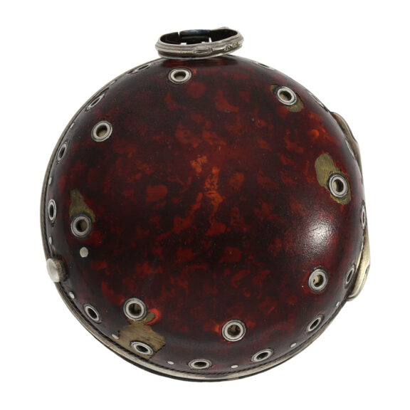 English pair cased single-handed verge with alarm Circa 1686-1689 English pair cased single-handed verge with alarm Circa 1686-1689