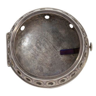 Swiss silver verge with alarm and rotating date display Circa 1690