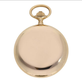 German 18K gold hunting cased precision watch Circa 1905 German 18K gold hunting cased precision watch Circa 1905